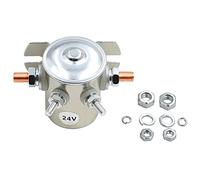 ZAPYVET Solénoïde de relais de démarreur 24 V, for Prestolite, SAS-5201A SAS-5203 SBD4201A SBD4201G Meyer 56134 10-01088 5118940 SO51188 Relais moto