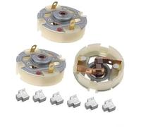 ZAPYVET Support de balais de charbon, 3 pièces, support de balais de carbone for moteur de perceuse électrique + 6 balais de carbone, for RS550/555 Ensemble porte-balais