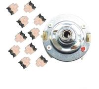 ZAPYVET Support de brosse en carbone for moteur 1 pièce, pièces de rechange for support de brosse en carbone, for accessoires de moteur RS775 RS750 RS770 Ensemble porte-balais