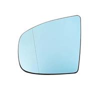ZAPYVET Verre de rétroviseur d'aile, for BMW, série X5 X6 E70 E71 E72 2007-2014 latéral voiture chauffant bleu accessoires arrière pièces extérieures porte Verre de rétroviseur(BLACK Left)