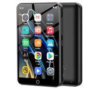 ZAQE Lecteur MP3 avec Spotify, ZAQE 80 Go Lecteur MP4 avec Bluetooth et Wi-FI, Lecteur MP3 avec Musique Amazon, Audible, Deezer, écran Tactile 4 Pouces, Lecteur MP4 pour Enfants