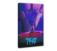 ZAQMKOL Poster de film Fear Street Part One 1994 (2) - Impression sur toile - Décoration murale pour salon, chambre à coucher - 60 x 90 cm