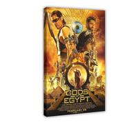 ZAQMKOL Poster du film Dieux de l'Égypte (1) - Décoration murale pour salon, chambre à coucher - 50 x 75 cm