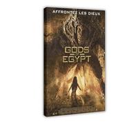 ZAQMKOL Poster du film Dieux de l'Égypte (14) - Impression sur toile - Décoration murale pour salon, chambre à coucher - 60 x 90 cm