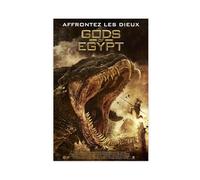 ZAQMKOL Poster du film Dieux d'Égypte (9) - Décoration de chambre à coucher, bureau, chambre - Cadeau - 50 x 75 cm