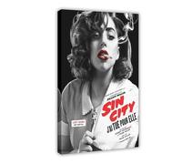 ZAQMKOL Poster du film « Sin City A Dame to Kill For » (5) - Décoration pour chambre à coucher, bureau, chambre - Cadeau - 50 x 75 cm