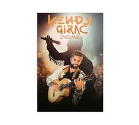 ZAQMKOL Poster Kendji Girac (6) sur toile - Décoration murale pour salon, chambre à coucher - 30 x 45 cm