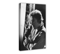 ZAQMKOL Poster Serge Gainsbourg (10) sur toile - Décoration pour chambre à coucher, bureau, chambre - Cadeau - 60 x 90 cm