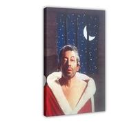 ZAQMKOL Poster Serge Gainsbourg (25) sur toile pour décoration murale de salon, chambre à coucher (60 x 90 cm)