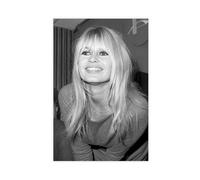 ZAQMKOL Poster sur toile Brigitte Bardot (24) - Décoration murale pour salon, chambre à coucher - 30 x 45 cm