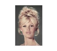 ZAQMKOL Poster sur toile Brigitte Bardot (4) - Décoration murale pour salon, chambre à coucher - 50 x 75 cm