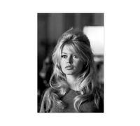 ZAQMKOL Poster sur toile modèle Brigitte Bardot (23) - Décoration pour chambre à coucher, bureau, chambre - Cadeau - 30 x 45 cm
