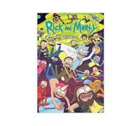 ZAQMKOL Poster sur toile Rick et Morty Comédie (22) - Décoration murale pour salon, chambre à coucher - 50 x 75 cm