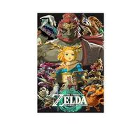 ZAQMKOL Poster The Legend of Zelda (16) sur toile pour décoration de chambre à coucher, bureau, chambre, cadeau (60 x 90 cm)