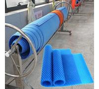ZAQYCM Bâche Solaire Piscine Couverture De Piscine Thermique 20 Mil, Couverture À Bulles Conservant La Chaleur pour Piscines Enterrées Et Hors Sol, Bulles vers Le Bas(5.5x7m/18x23ft)