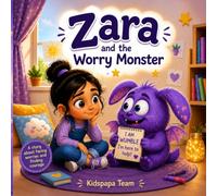 Zara and the Worry Monster: A Children's Book About Anxiety and Big Feelings, Ages 3-7