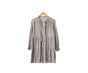 zara robes femme de couleur gris 36