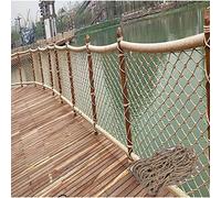 ZARBAILRE Filet De Sécurité du Terrain 0.5×9m, Filet De Protection Chat Porte Fenetre, Filet Corde Garde Corps Corde Épaisse 12mm, Maille 15cm pour Balcons, Terrasses, Portes et Fenêtres