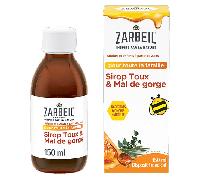 Zarbeil® Sirop Toux & Mal de Gorge Flacon 150 ml