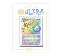 Zarbi VSTAR 199/195 Arc en Ciel Secrète - Ultraboost X Epée et Bouclier 12 Tempête Argentée - Coffret de 10 Cartes Pokémon Françaises