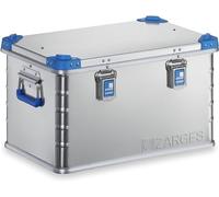ZARGES - Caisse Aluminium Eurobox - Boîte Stockage & Transport Universelle - 600x400x340 mm - Aluminium Naturel - Poignées De Transport - Étanche & Durable - Idéal Palettes 1200x800