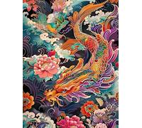 Zariocy 5D Diamond Painting Kits Dragon, DIY Peinture avec Diamant Art Animal Cristal Diamant Broderie Peintures Arts Artisanat pour Home Office Décoration Murale 30x40 cm