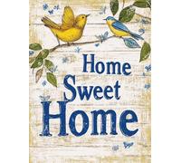 Zariocy 5D Diamond Painting Kits Lettre, DIY Diamond painting Adulte Art Sweet Home Cristal Peintures Diamant Arts Artisanat pour Home Office Décoration Murale 30x40 cm