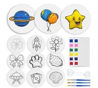 Zariocy Magic Puffy Paint - Kit Créatif de Peinture Texturée Magique 3D (24 Feuilles) avec Effet Peinture Texture Mousse - Loisirs Artistiques pour les amateurs créatifs, Dessin 3D sur Toile Éponge