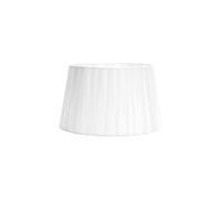 Zarivy Abat-jour E27 blanc, dimensions 30 x 22 x 17 cm, design conique ouvert, idéal pour l'éclairage décoratif et l'ambiance.