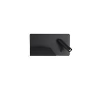 Zarivy Applique 3 W 4000 K Michel Ange Gauche Noir C/USB et étagère 150 lm. Dimensions : 16 x 28 x 12 cm. Design réglable qui offre un éclairage polyvalent, parfait pour n'importe quel environnement.