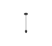 Zarivy Cadre suspendu noir pour écran, 1 x E27, dimensions 10 x 10 cm, idéal pour la décoration et l'ambiance des espaces.