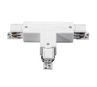 Zarivy Connecteur binaire en T blanc gauche/droite - plastique, idéal pour les connexions dans les systèmes électriques et les appareils électroniques.