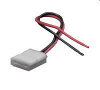 Zarivy Connecteur de bande LED de 8 mm, câble de 15 cm, sachet en plastique de 2 pièces, idéal pour connecter des bandes LED dans des projets d'éclairage.