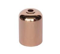 Zarivy Couvre-douille décoratif en cuivre, dimensions 41 x 60 mm, idéal pour embellir et personnaliser les luminaires de la maison.