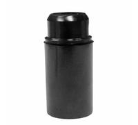 Zarivy Douille 2 A E-14 lisse noire - Supporte les ampoules E-14, idéale pour l'éclairage dans les maisons et les bureaux.