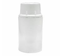 Zarivy Douille blanche lisse 2A E-14, idéale pour l'éclairage intérieur et extérieur, compatible avec les ampoules E-14, installation facile.