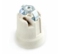 Zarivy Douille E-27 en porcelaine M10, idéale pour les ampoules LED, à incandescence et à économie d'énergie. Parfait pour l'éclairage à la maison et au bureau.