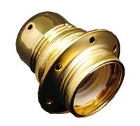 Zarivy Douille métallique filetée E27, robuste et polyvalente, idéale pour les projets d'éclairage en intérieur et en extérieur.