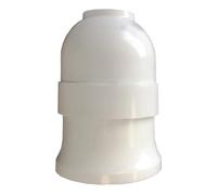 Zarivy Douille renforcée E27 blanche, idéale pour l'éclairage intérieur et extérieur, robuste et polyvalente pour tous les types d'ampoules.