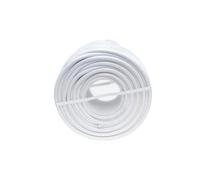Zarivy Enrouleur de Tuyau Tubulaire H05VV-F 3G 2,50 mm², 25 m. Idéal pour Connexion électrique et Utilisation en intérieur ou en extérieur.