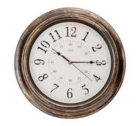 Zarivy Horloge Murale de 40 cm, Design Moderne, mécanisme Silencieux, Installation Facile. Idéale pour la décoration et l'organisation du Temps dans n'importe Quel Espace.