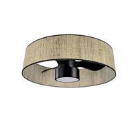 Zarivy Ventilateur DC 24 W, 70D, 3 pales, 6 vitesses, 2390 lm, 3 couleurs, avec télécommande, mémoire et minuteur, idéal pour climatisation.