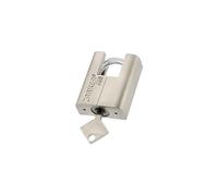 ZARKER Cadenas à clé identique de la série J - Cadenas à manille en acier inoxydable, entrepôts extérieurs, etc., adaptés aux endroits où les conditions météorologiques sont mauvaises J45S 1 paquet