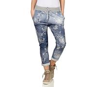 ZARMEXX Pantalons de survêtement Baggy Boyfriend Summer Pantalons Sport Imprimé All-Over Size One Size