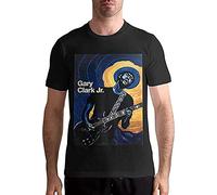 ZARUFT Gary Clark Jr Men's Short Sleeves T-Shirt Gift S Black XL