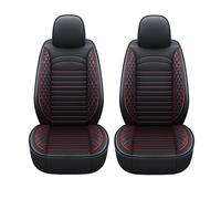ZARUXCHA Housse Siege Voiture pour Cupra Formentor 2020-2023, Coussin en Cuir De Première Imperméable Et Résistant À l'usure, Housses Siege Avant Arrière Auto Protection Accessoire(Black Red)