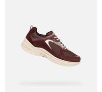 Geox Femme D Zarvia Basket, Rouge, 38 EU