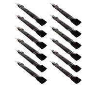 Zarxparts Lot de 12 lames GX20249 GX20433 compatibles avec tracteur de pelouse John Deere L100 L100-L118 L105 L107 L108 L110 L111 L118 compatible avec tracteur de pelouse Sabre 14.542GS 1642HS 17