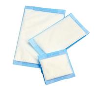 Zarys ABD2025 Lot de 50 tampons en non-tissé et cellulose non stériles 20 x 25 cm