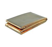 Zarys KR160210 Thercare Lot de 12 couvertures de survie pour adulte en aluminium Termic, non stérile, 160 cm x 210 cm